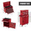 Costway 5-Drawer Rolling Tool Chest Tool Storage Cabinet w/ Lockable Wheels 2