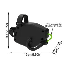 Long Trip Bike Cycling Bike Tow Rope Towing System Bike Bungee Tow Rope