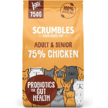 Scrumbles Adult and Senior Cats Dry Food, 750g