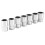SOCKET SET RATCHET Professional 216 pcs 1/2 1/4 3/8 Tools Toolbox 6