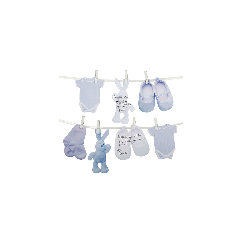 771846 Pattern Works Alternative Guest Book-, 250X10x12cm Blue Neviti