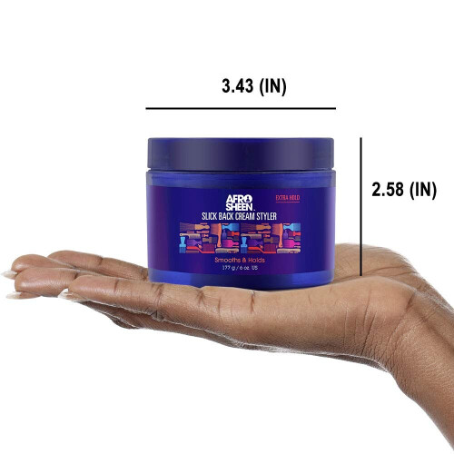 Afro Sheen Κρέμα Στυλίσματος Slick Back με Βούτυρο Σhea 6 Oz. 1