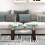 Costway Glass Coffee Tea Table Rectangular Modern Side Table with Open Shelves 9