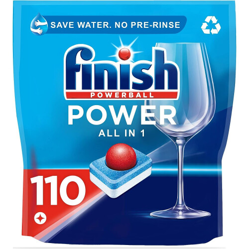 Finish Finish All In 1 Max Original Dishwasher Tabs, 110 Tabs