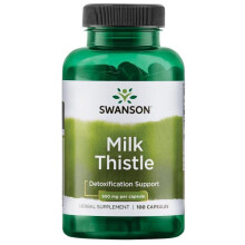 SWANSON Vollspektrum Mariendistel 500 mg 100 Kapseln