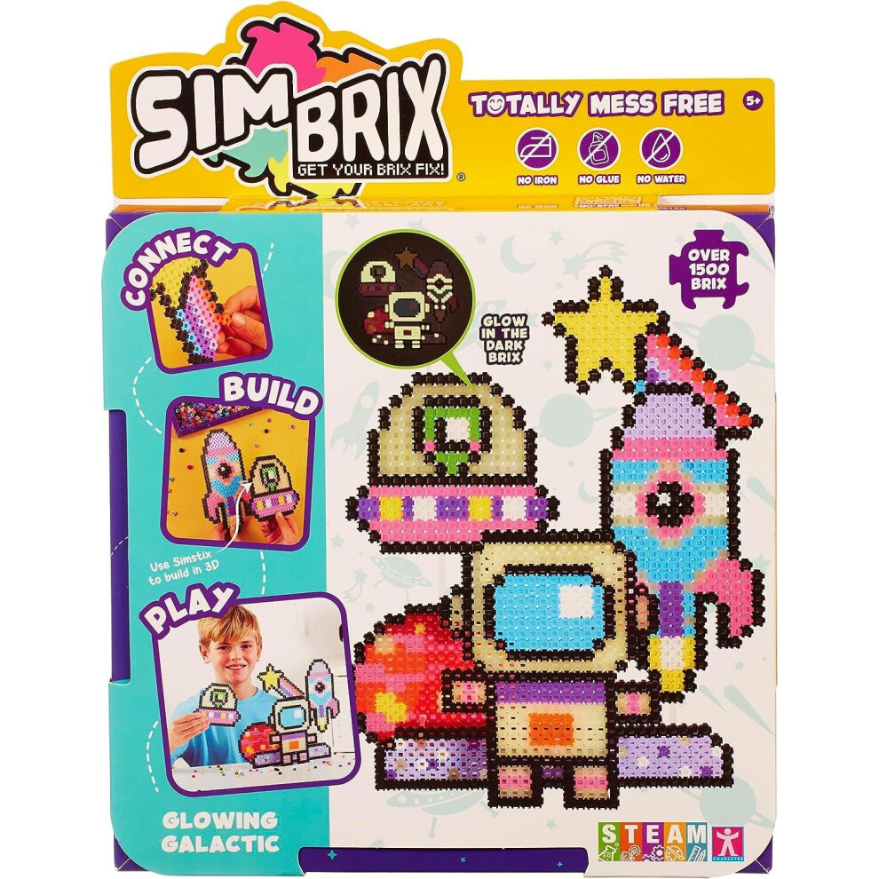 SIMBRIX Theme Pack GLOWING GALACTIC With 1500+ Brix