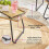 NEO (Beige) Neo 4 Piece Wicker Bamboo Style Garden Set 4