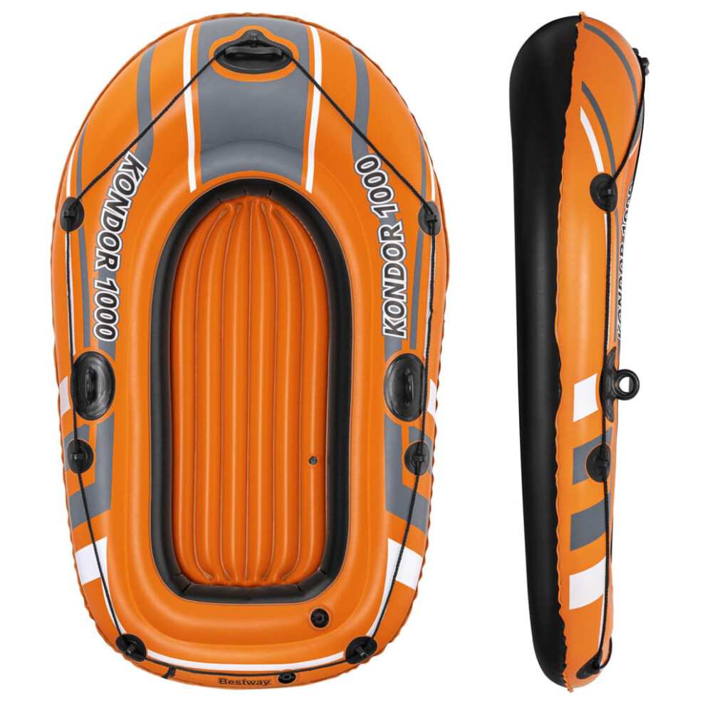 Bestway Inflatable Boat Outdoor Inflatable Kayak Canoe Rowing Boat Kondor 1000