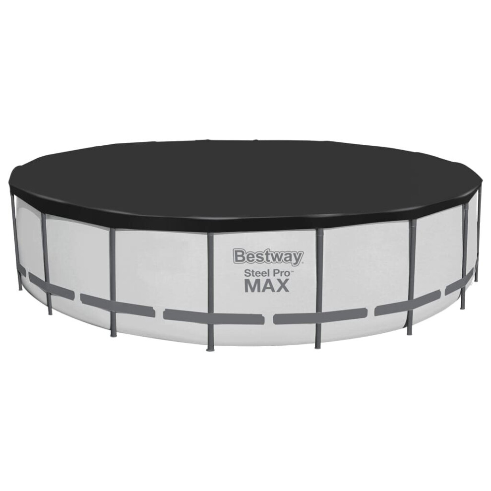 Bestway Flowclear Fast Set Pool Cover Swimming Pool Cover for Round Pools