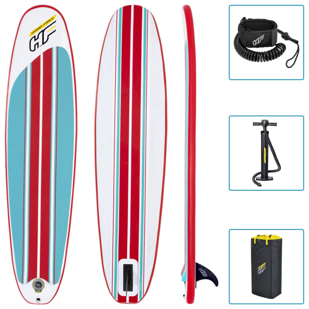 Bestway Hydro-Force Compact Surf 8 Inflatable SUP Surfing Stand Up Paddle Board