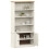 VidaXL (white) vidaXL Bookcase Book Shelf Display Cabinet Highboard VIGO Solid Wood Pine 2