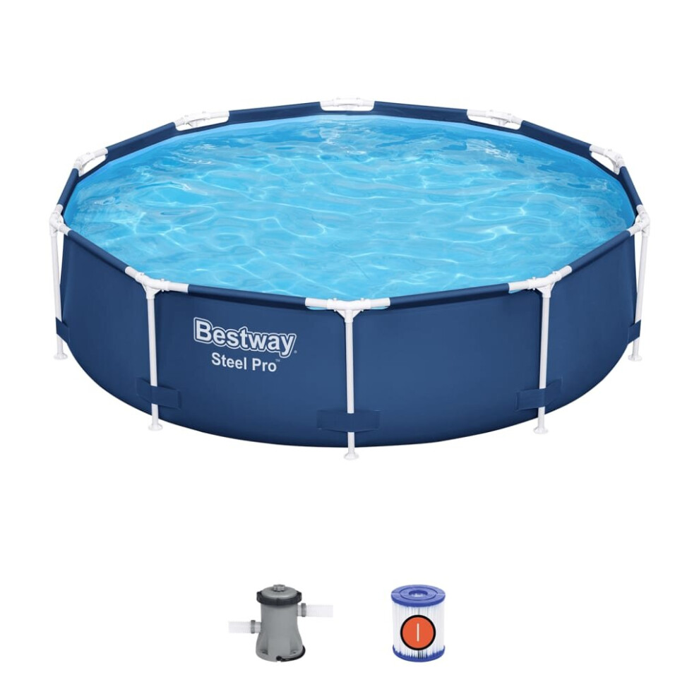 Bestway Swimming Pool Garden Above Ground Swimming Pool Frame Pool Steel Pro