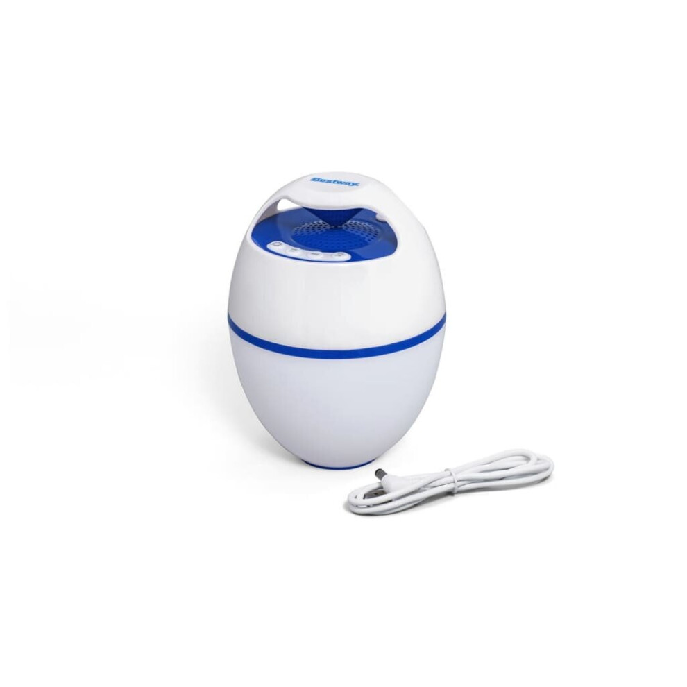 Bestway Floating Bluetooth LED Speaker Pool Spa Portable Wireless Speaker