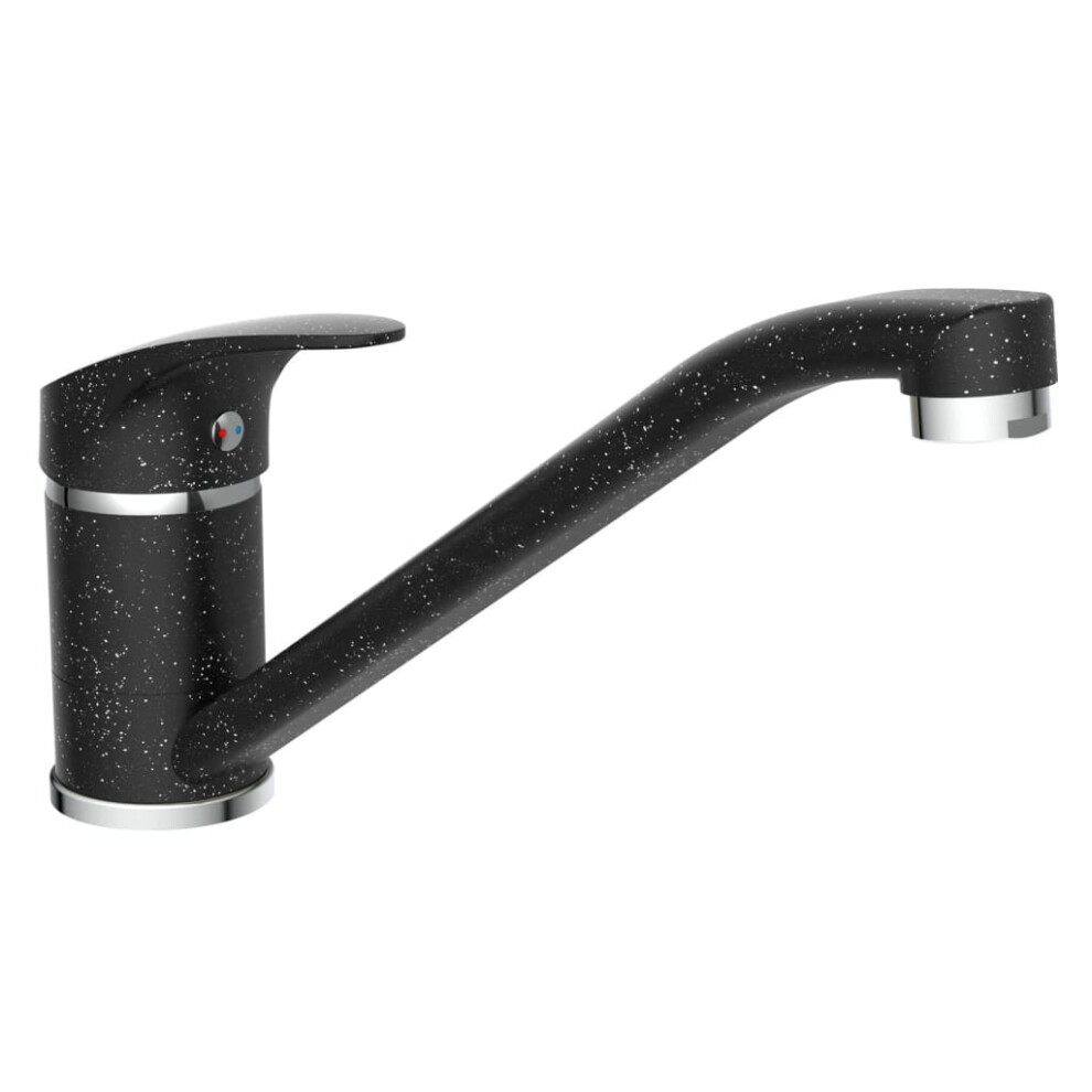 Eisl Kitchen Mixer Tap Kitchen Sink Tap Sink Faucet Granit Black And Chrome 9002560778864