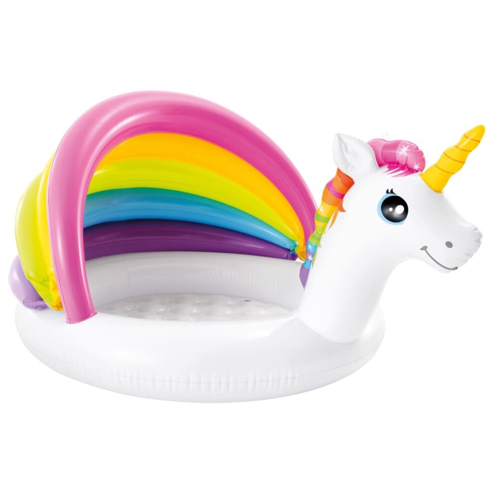 Intex Unicorn Baby Pool Inflatable Pool Play Centre Outdoor Paddling Pool