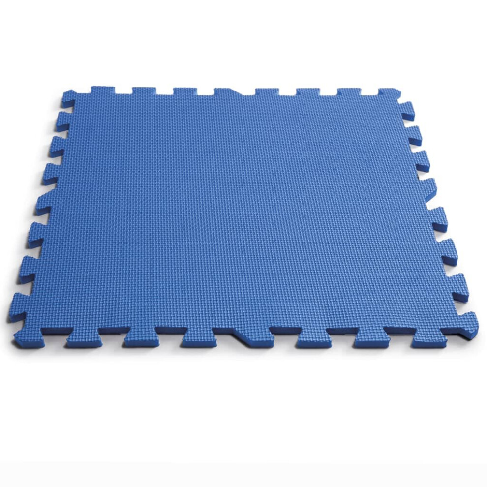 Intex Pool Floor Protectors Ground Cloth Swimming Pool Floor Mat 8 pcs Blue