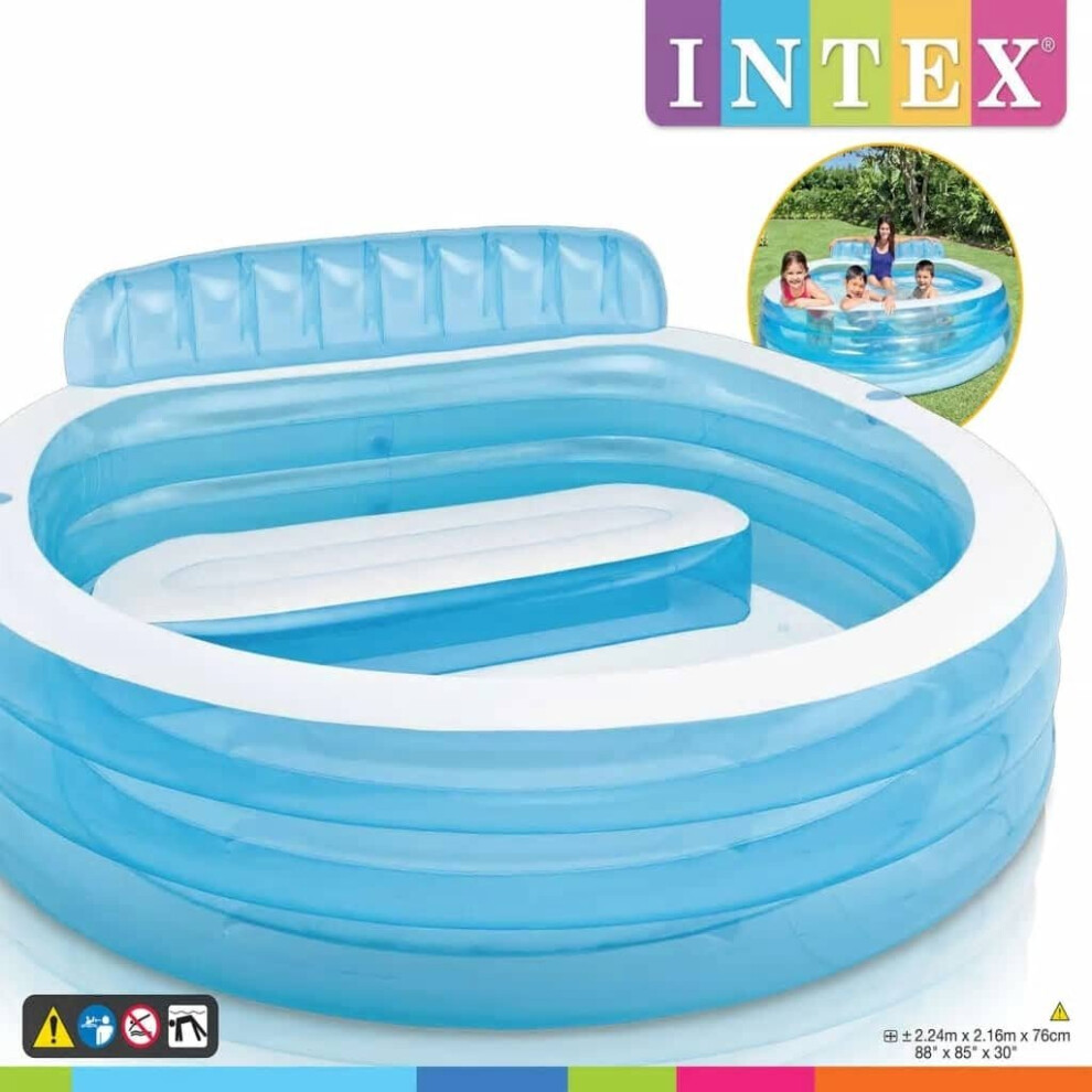 Intex Swim Centre Inflatable Pool Paddling Pool Family Lounge Pool 57190NP