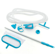 Intex Deluxe Pool Maintenance Kit 28003 (3202792) - Telescoping Pole, Floor Vacuum & Deep Skimmer Net for 549cm+ Pools
