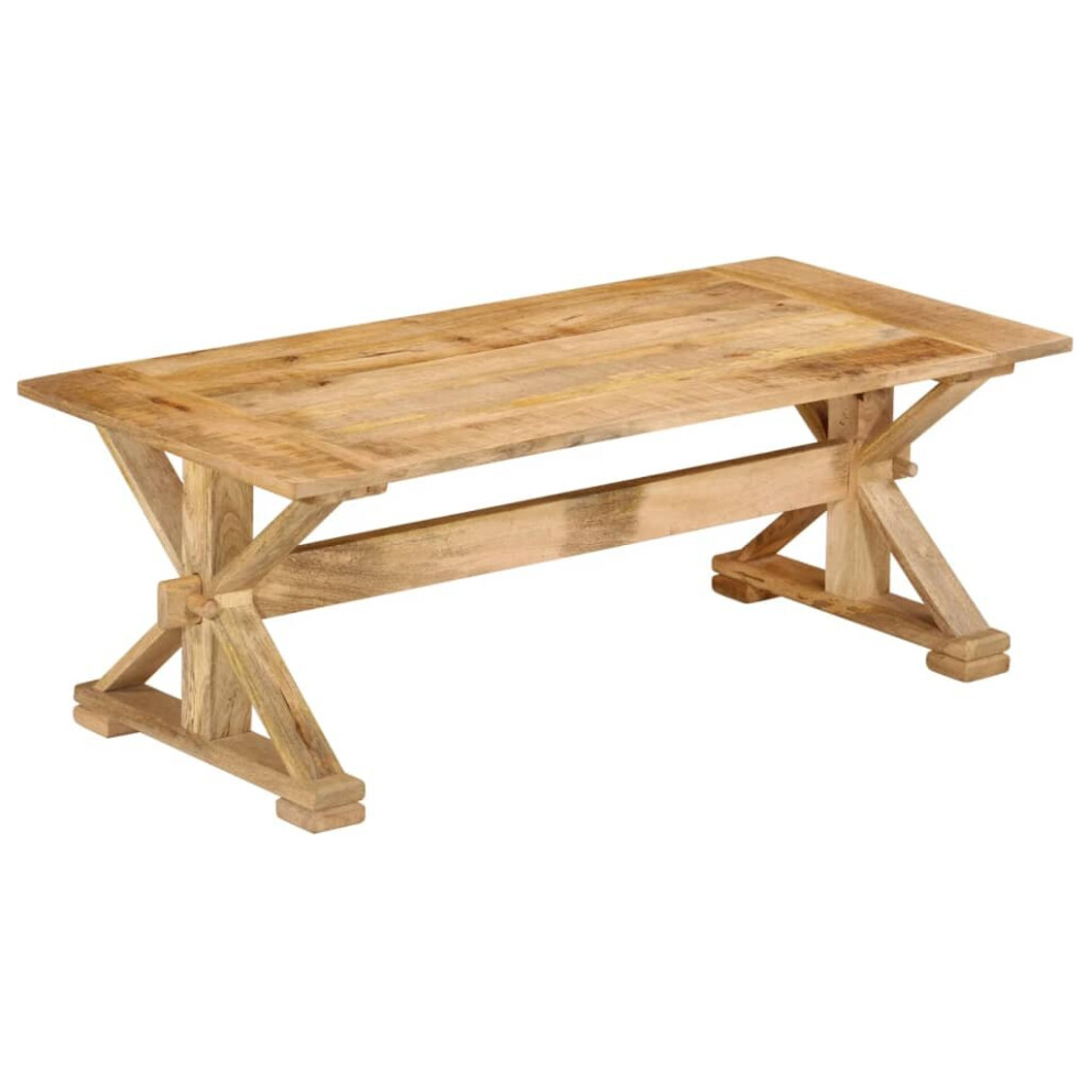vidaXL Coffee Table Wooden Side Table Sofa Table End Table Solid Wood Mango