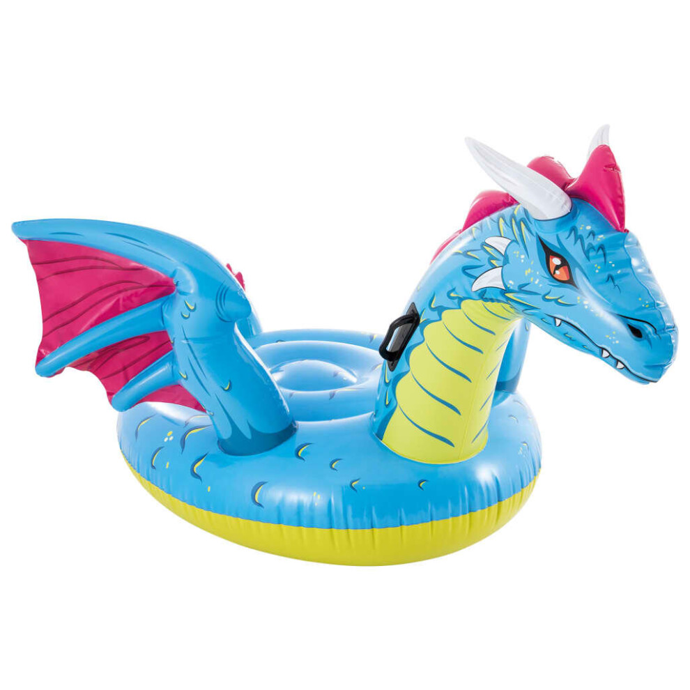 Intex Dragon Ride-On Lounge Chair Swimming Pool Float Water Toy Inflatable Toy