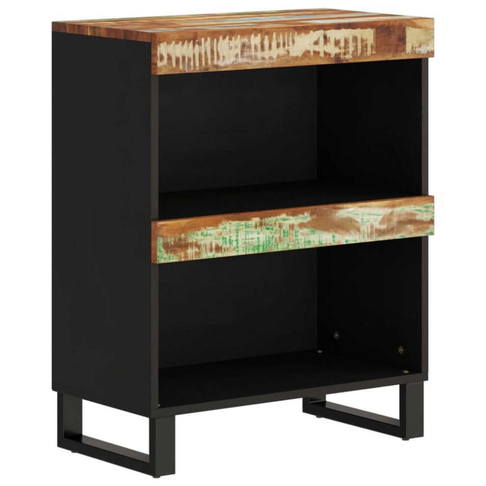 Vidaxl (Multicolour) Side Cabinet Bedside Cabinet Sideboard Side Table Solid Wood Acacia Multicoloured