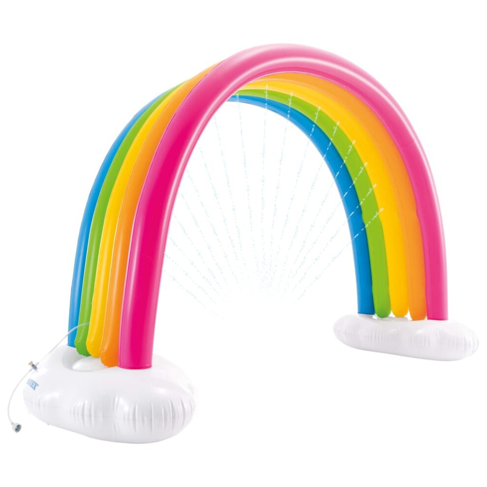 Intex Rainbow Cloud Sprinkler Inflatable Sprinkler Water Sprinkler Multicolour