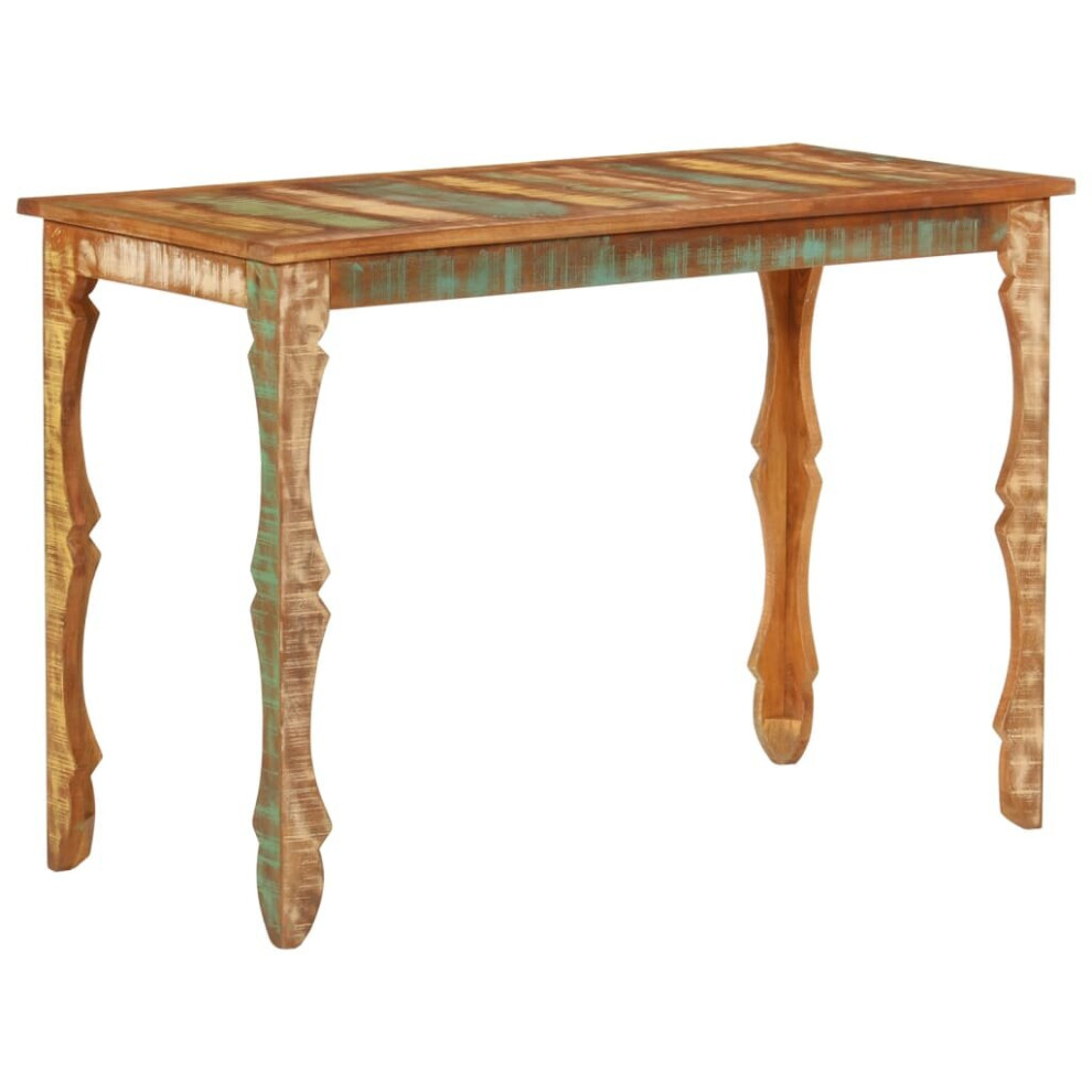 vidaXL Dining Table Dinner Table Kitchen Table Side Table Solid Wood Reclaimed
