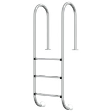 (for flat surface, straight) vidaXL Pool Ladder 304 Stainless Steel Inground Pool Step Ladder Swimming Spa