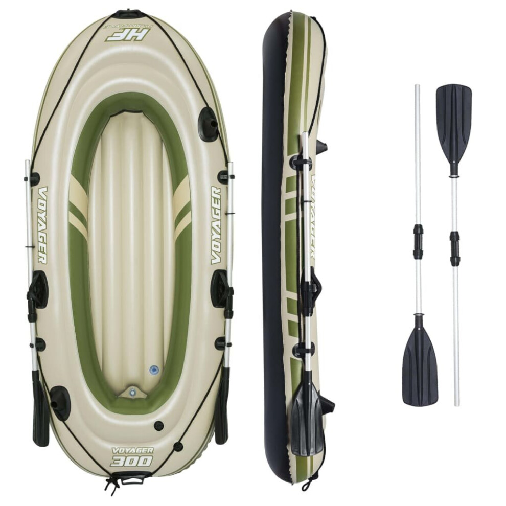 Bestway Inflatable Boat Inflatable Raft Rowing Boat Voyager 300 Hydro Force