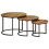 VidaXL (Solid reclaimed wood) vidaXL Nesting Tables Couch Table Tea Desk Accent Table Solid Acacia Wood 8