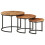 VidaXL (Solid acacia wood) vidaXL Nesting Tables Couch Table Tea Desk Accent Table Solid Acacia Wood 10