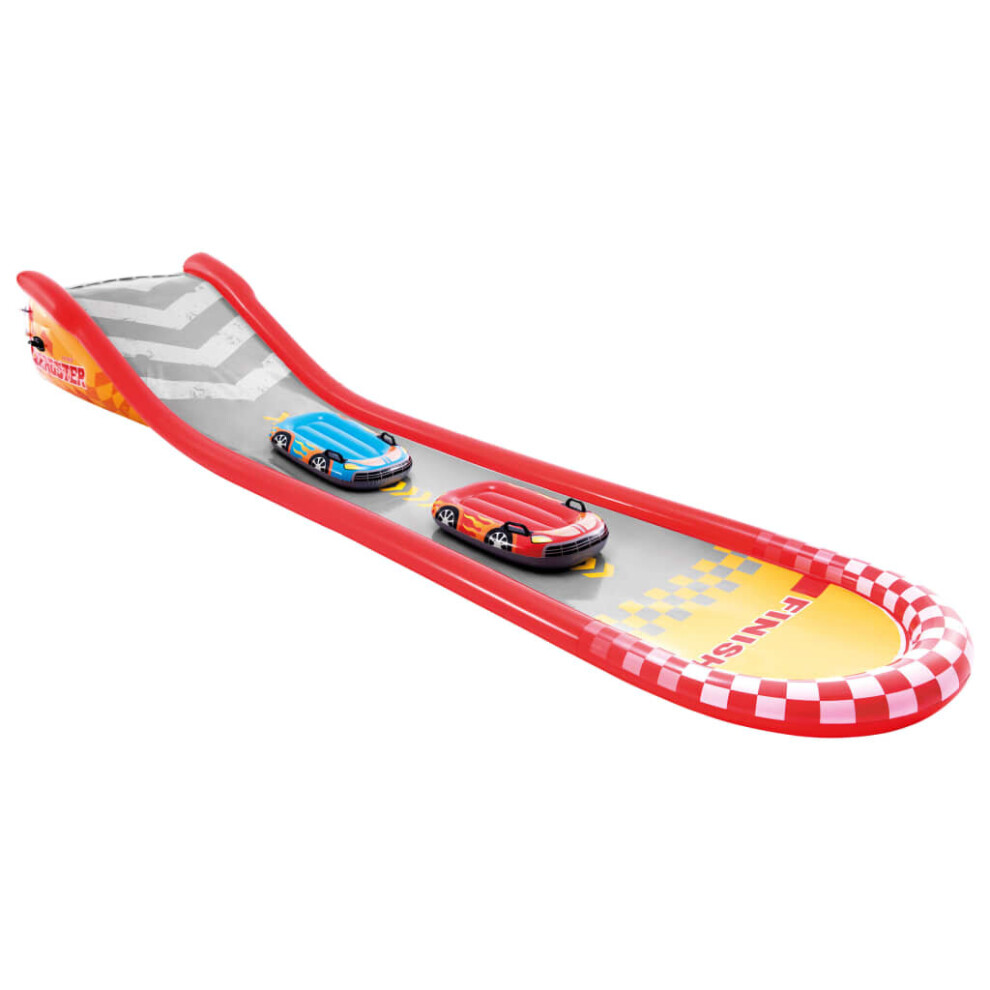 Intex Racing Fun Slide Inflatable Water Slide Outdoor Water Toy Lane Slip