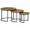 VidaXL (Solid reclaimed wood) vidaXL Nesting Tables Couch Table Tea Desk Accent Table Solid Acacia Wood 10