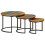 VidaXL (Solid reclaimed wood) vidaXL Nesting Tables Couch Table Tea Desk Accent Table Solid Acacia Wood 1