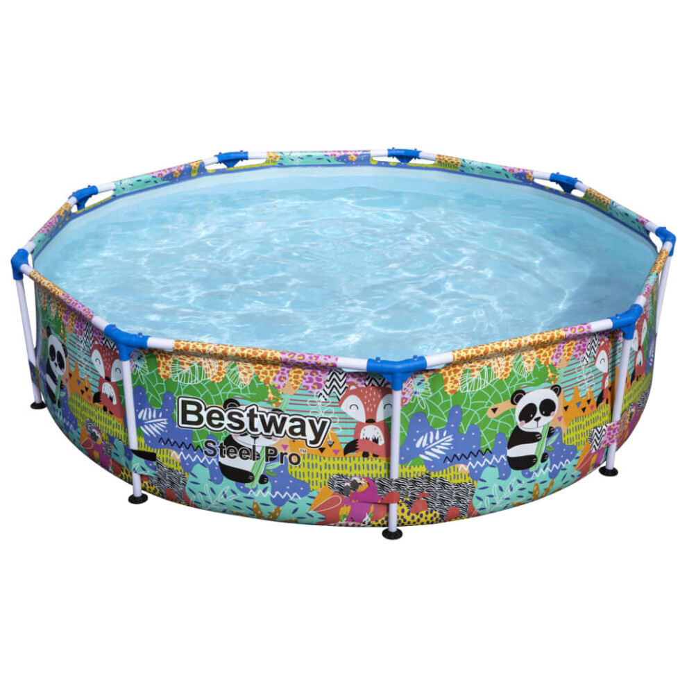 Bestway Swimming Pool Outdoor Above Ground Pool Paddling Pool Steel Pro Max