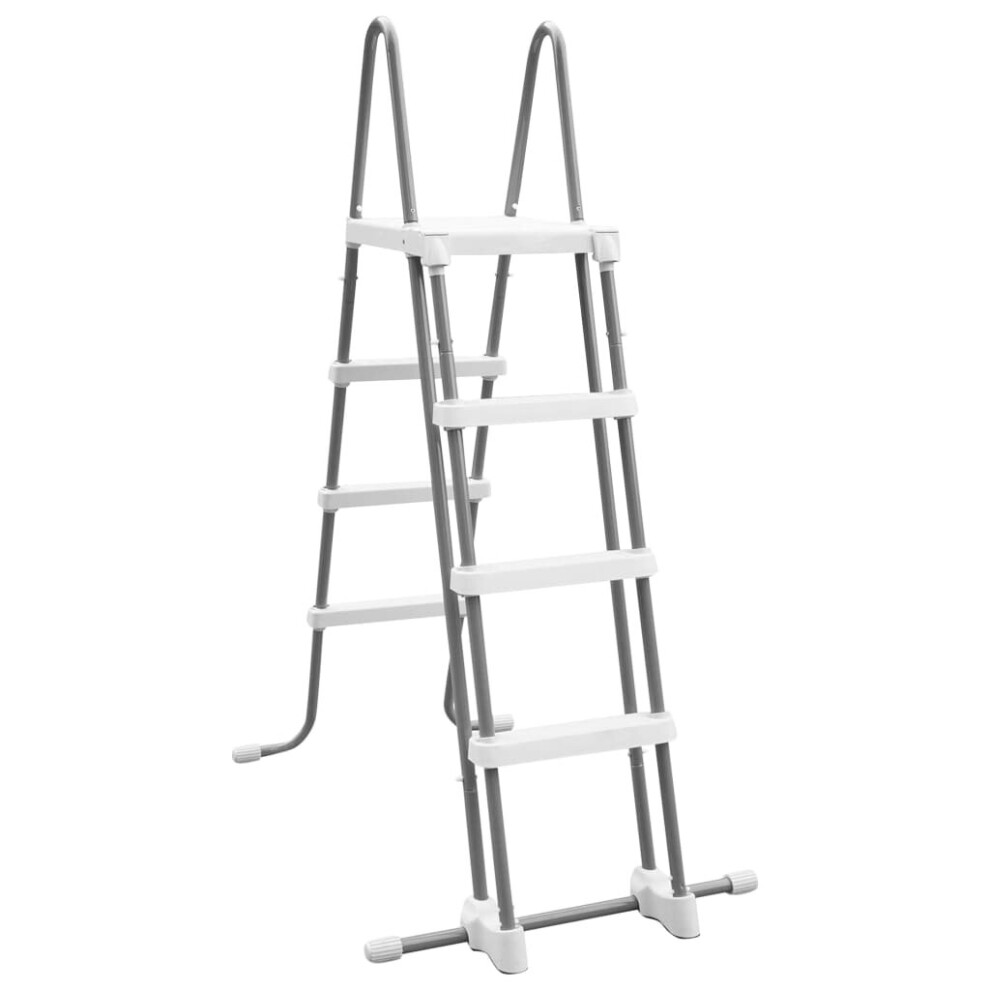 Intex 4-Step Pool Safety Ladder Above Ground Pool Ladder Swimming Pool Ladder