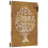 VidaXL vidaXL Gartentor 85x125 cm Cortenstahl Baum-Design 1