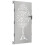 VidaXL vidaXL Gartentor 85x175 cm Cortenstahl Baum-Design 2