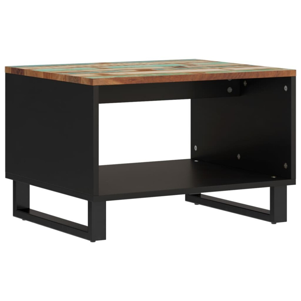 Vidaxl (Multicolour) Coffee Table Side Table Accent Table Sofa Table Solid Wood Reclaimed Brown,Multicoloured