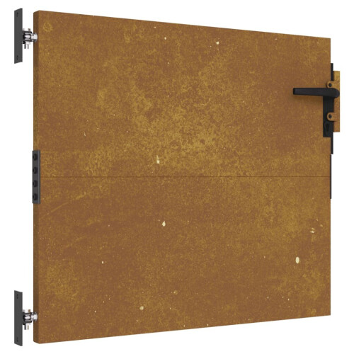 VidaXL vidaXL Gartentor 85x75 cm Cortenstahl 1