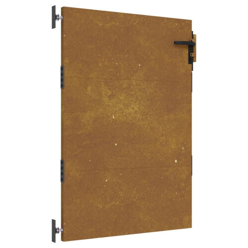 VidaXL vidaXL Gartentor 85x125 cm Cortenstahl 1
