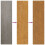 VidaXL vidaXL Gartentor 85x200 cm Cortenstahl 8