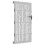 VidaXL vidaXL Gartentor 85x200 cm Cortenstahl Bambus-Design 3