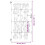 VidaXL vidaXL Gartentor 85x200 cm Cortenstahl Bambus-Design 4