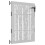 VidaXL vidaXL Gartentor 85x150 cm Cortenstahl Bambus-Design 2