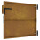 VidaXL vidaXL Gartentor 85x75 cm Cortenstahl 6