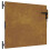 VidaXL vidaXL Gartentor 85x100 cm Cortenstahl 1