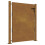 VidaXL vidaXL Gartentor 100x125 cm Cortenstahl 1
