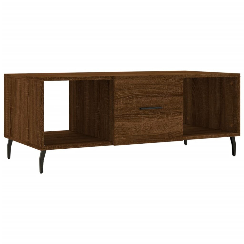 (brown oak) vidaXL Coffee Table Side Table Sofa Table Telephone Table Engineered Wood