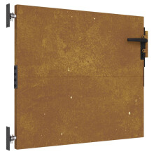 vidaXL Gartentor 85x75 cm Cortenstahl